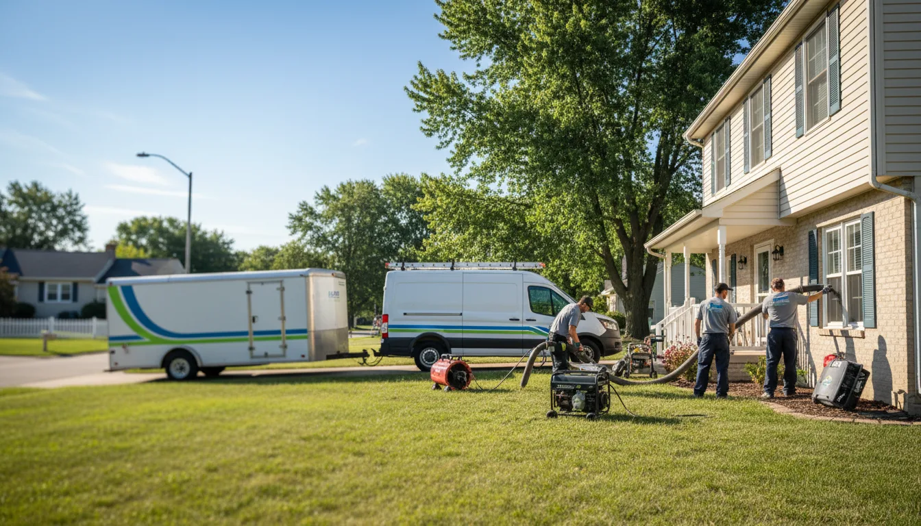 Flooded Basement Restoration And Cleanup With Repair in Paxton, NE near me